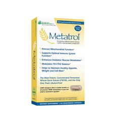 American BioSciences Metatrol, 60 kasvissyöjäkapselia, 41mg FWGE-SC: tä annosta kohti (1)