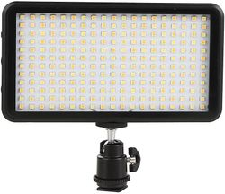 Gangxun W228 Led Video Light 6000k Dimmable Ultra Bright Panel Digital Camera / videokamera Lys, LED Lys til Canon, Nikon, Pentax, Panasonic, Sony,...