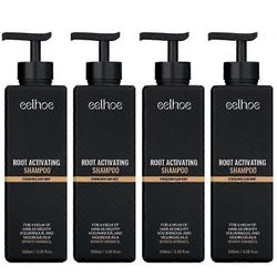 Root Activator -shampoo, Mane Root Activator -shampoo, Root Activator -shampoo, joka edistää hiustenkasvua miehille, hiuksia paksuuntava shampoo 4B...