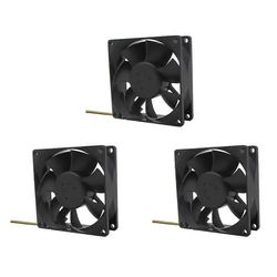 3X 24V 80mm 8cm jäähdytystuuletin 80X80X25 mm 8025 PC-kotelon tuuletin DIY-reititin GPU CPU jäähdytystuuletin