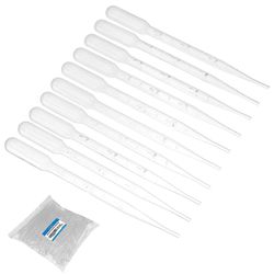 100 stk plast overføring pipetter dropper, 3ml klar disponibel uteksaminert pasteur pipette