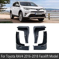 Bilslamklaffer for Toyota RAV4 RAV 4 XA40 40 2013~2018 2015 2016 2017 Mudguard Splash Guards Fender Mudflaps Auto Tilbehør Tilpass Facelift-modell