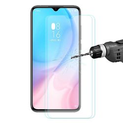 JVY 2 PCS ENKAY Hat-prince 0.26mm 9H 2.5D Buet Edge Hærdet Glas Film til Xiaomi Mi CC9