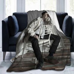 Dimash Kudaibergen pehmeä ja lämmin fleecehuopa sohvalle,toimistosänky, autoleiri, sohva, kodikkaat heittopeitot, rantapeitot, 50-KDE30283 76x102cm...