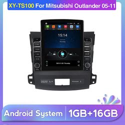 Bolongking TS200 Inbyggd 4G Lte Bilradio Multimediaspelare För Mitsubishi Outlander Xl 2 2005 2006 2007-2011 4007 GPS-navigationsstereo XY-TS100 16G