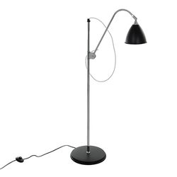 Italux Lighting Italux Evato - Klassisk gulvlampe Sort 1 Lys, E14