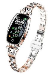 Smart Band Watch Tracker Watch H8 vedenpitävä Smart rannekoru Smart Watch Syke Fitness Tracker Verenpaine naisille musta monitoimilaite Smart