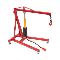 Moottorin ripustin sähköinen nosturinosturi 1/8 1/10 Rc-autotallisarja, malli js Punainen