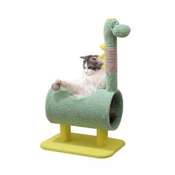 Yunshu Kat klatrestativ katte klatretræ tårn katte aktivitet træ kæledyr-forsyning DINOSAUR