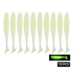 Wobblers Karpe Fiskeri Soft Lokker Silikone Kunstig Plast Easy Shiner Lokkemad Type 10 100mm 10pcs