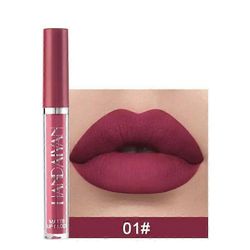 HANDAIYAN matta nestemäinen huulipuna vedenpitävä pitkäkestoinen kosteuttava huulipuna naisten huuliväri kauneus huulet A01