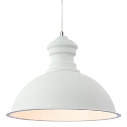 Firstlight Lighting Aztec 1 Lys kuppel loft vedhæng ru sand hvid, E27
