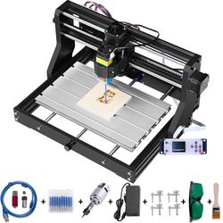 Vevor Mini lasergraver CNC 3018 Pro 15W CNC 3018 30018045mm CNC maskine GRBL-kontrol med offline controller