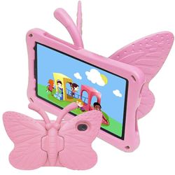 Söpö perhonen Samsung Galaxy Tab 8,4 tuuman T307 2020 -kotelo, lapsiystävällinen, EVA-pehmeä vaahtomuovimateriaali, paksut neljä kulmaa, kameran su...