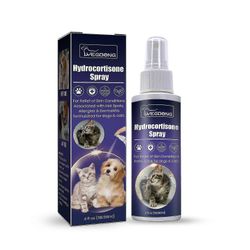 Suihkuta dhydrokortisonia. Spray De Soulagement Des Dmangeaisons Et Traitement Des Points Chauds Pour Chiens. Peau Sche Irrite Et Prurigineuse. All...