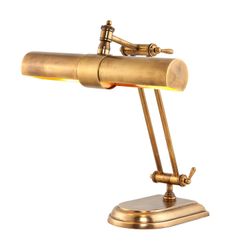 Interiors 1900 Lighting Winchester 2 Light Banker bordlampe messing, LED E14
