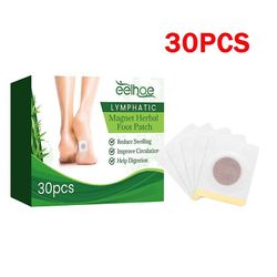 30/60 stk lymfeknuder plaster lindrer reducere cyster eliminere knuder kropspleje hals armhule lymfe naturlig detox slankende plaster 30 stk.