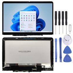 Lenovo 300W Yoga Gen 4 82VM 82VN 1366x768 60HZ LCD-näytön digitoija Täysi kokoonpano kehyksellä