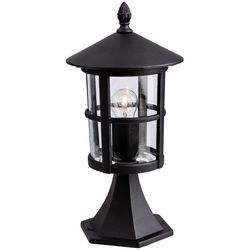 Firstlight Lighting Stratford 1 Lys Udendørs Lanterne søjle Sort IP44, E27
