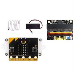 BBC Microbit V2.0 moderkort En introduktion till grafisk programmering i Python programmerbar Lär dig svart