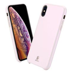 AIR Let ren PU-kassedæksel til Apple iPhone XI 5.8 '' - Pink