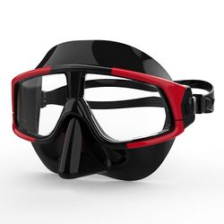 Whale Voksen Dykning Mask Silikone Dykning Goggle Underwater Salvage Dykning Mænd Kvinder Beskyttelsesbriller Mask Gul