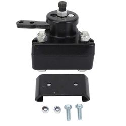 Mekaaninen jarrusatula ja kiinnikesarja tyynyillä Metalli Vahva lujuus Vaihto Manco 9598 9597 Go Kart Fun Cart Musta