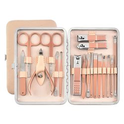 Care Nail Clippers Sæt Professional Fingernegle Tånegle Nail Care Foot Pedicure File Tool Equipment
