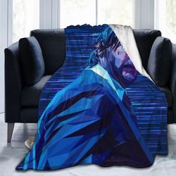 Kerota AY1102 Super pehmeä flanelli John Blanket Wick lämmin viltti sohva heittopeitot ilmastointipeitot kaikkina vuodenaikoina 80x60in 200x150cm