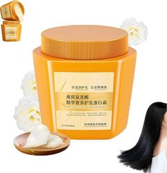 unbrand Amino Acid Essence Luxury Nourishing Hair Protein Cream, Moisturizing Repair Hair Care Conditioner, Repairing Essence Hair Mask, Deep Condi...