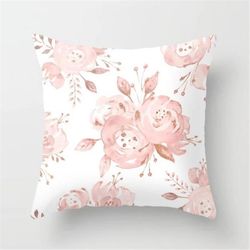 Varychmoo Rose Guld pudebetræk Soveværelse Square Pude cover sofa decors Lyserød X