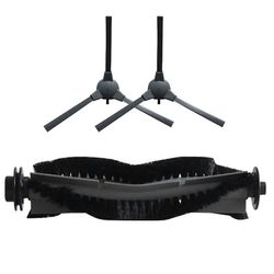 1x hovedbørste + 2x sidebørster Kit reservedele til Coredy R3500 R550 Robot Vacuu