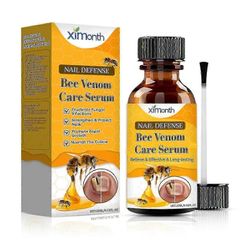 Nail Defense Bee-Venom Treatments Serum Tehokas kynsien kasvua korjaava seerumi ohuille kynsille kynsien kasvun tueksi Oranssi 1pc