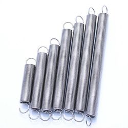 2pcs Wire Diameter 1,2 mm rustfrit stål Cylindroid Spiral forlænger spænding Coil Forår, Ydre Diameter 12mm 100mm