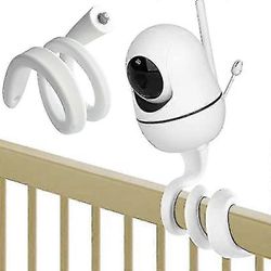 Itkuhälytinteline Hellobaby Hb65/HB66/HB248, Anmeate Sm935e -itkuhälytinkamera, monitoiminen kääntyvä jalusta, ei työkaluja tai seinävaurioita. 2 kpl