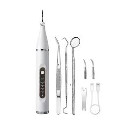 Koiran plakin ja hammaskiven poistoaine, ultraäänihampaidenpuhdistusaine kissoille ja koirille, ultraäänihammasharjasarja, hammashoito