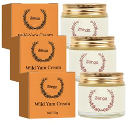 3stk Kvinders Wild Yam Cream, Wild Yam Root Cream, Promeno Wild Yam Cream