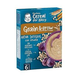 Gerber Organic Wholegrain oatmeal porridge with plum, baby +6m 250 g