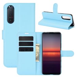 König Case Mobile Phone Protector til Sony Xperia 5 II Case Flip Cover Case Cases Bumper Blue