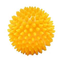 Mikasa Massage bold med bløde pigge, for Plantar Fasciitis og zoneterapi gul