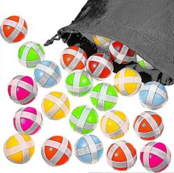 30 kpl tahmeita palloja kangastikkataululle, tarranauhapallot