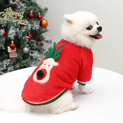 Hund Tøj Julefrokost Kæledyr Små hunde Cat Beklædning Vinter L
