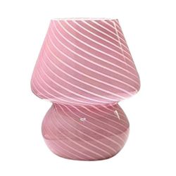 lasi LED pöytävalaisin sienen muotoinen pöytävalaisin makuuhuone sängyn vieressä lastenhuone pöytä pöytävalaisin koristelu pöytävalaisimet sisustus...