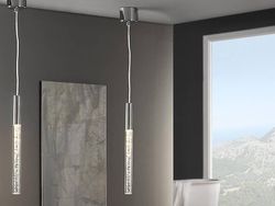 Schuller Lighting Cosmo integreret LED Loft Vedhæng Chrome Bubble Effect