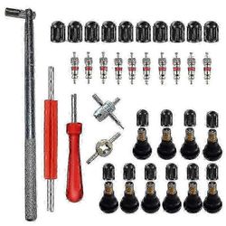 35kpl auton rengasventtiili TR412, kpl auton renkaan tubeless-venttiili auton rengasventtiilisarja rengasventtiilin varren korkki renkaan venttiili...
