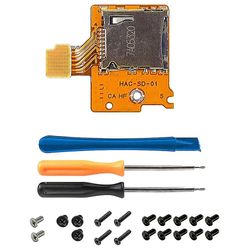 Micro-SD Card Slot Board Erstatning Reparasjon Kit Reparasjon Deler For Nintendo Switch Ns Tf SD Card Slot Som vist