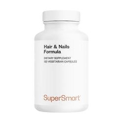 SuperSmart SA SuperSmart Hair &; Nails Formula ravintolisä - 120 kasviskorkkia