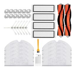 Hepa Filter + Sidebørster + Hovedbørste til vakuum 2 til roborock S50 S55 S6 tilbehør til robotdele