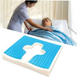 Premium Anti-Decubitus -tyyny - sängyn kipeä helpotus T-muotoisella aukolla ja kolmion muotoinen kaltevuus-ZY-ZY