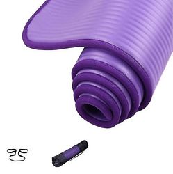 Mikasa 10 mm tyk skridsikker yogamåtte Lilla